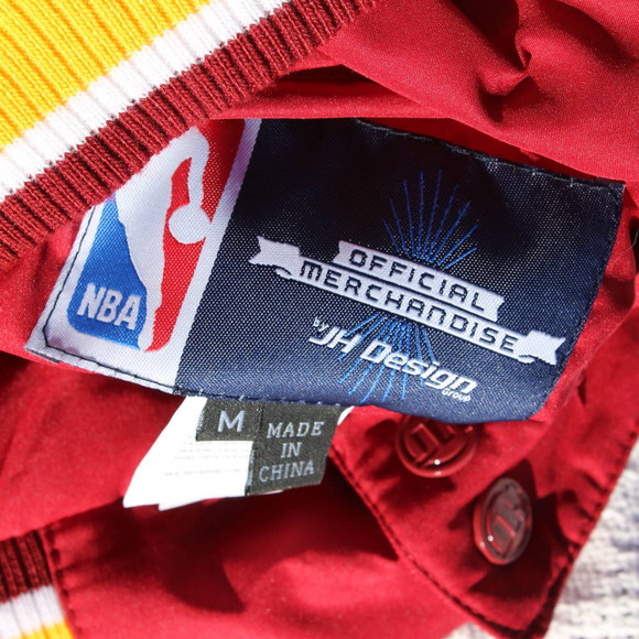 GUC Jeff Hamilton Reversible Cleveland Cavaliers Jacket Size Medium - Picture 10 of 10